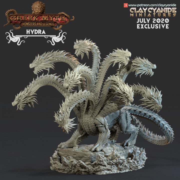 The many-headed Hydra miniature