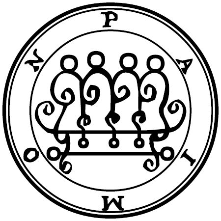 The sigil of Paimon