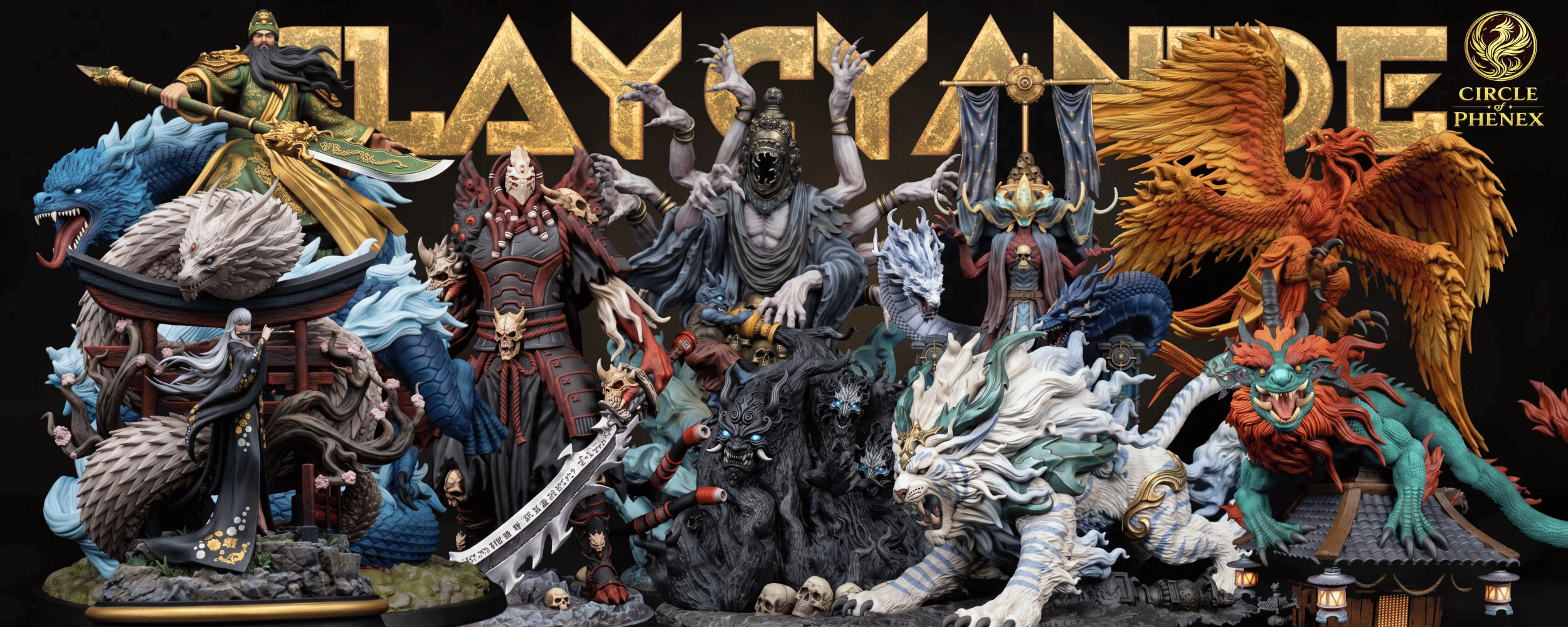 Circle of Phenex August 2026 release: the full cast in the supplied studio cover